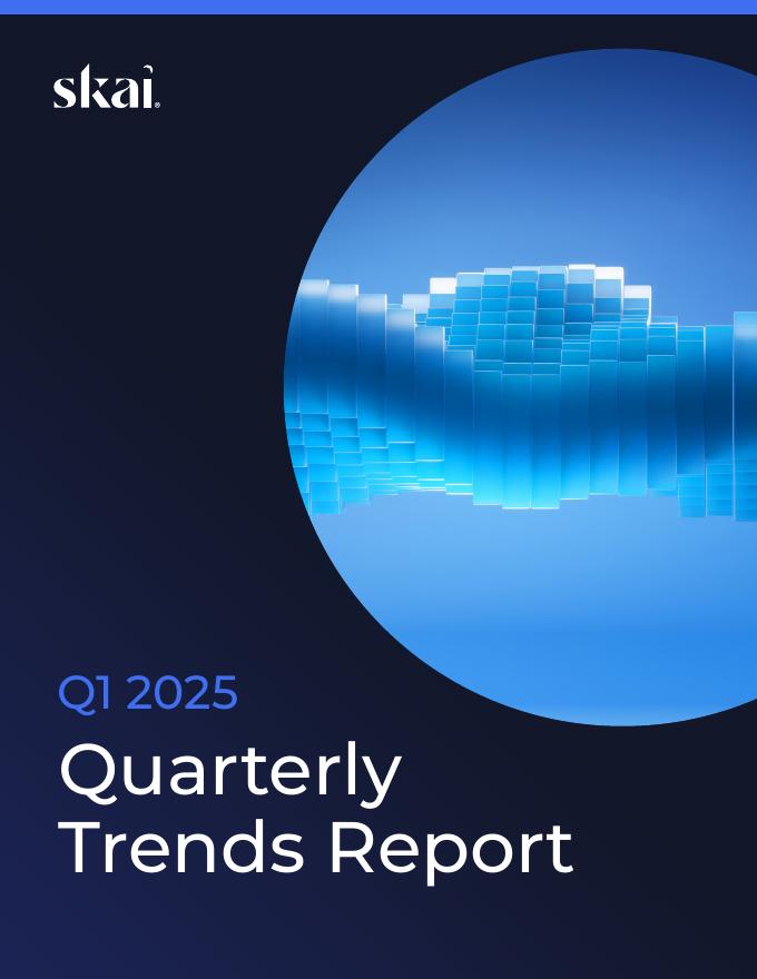 Skai：Advertising Trends：2025年第一季度季度数字趋势报告（英文版）海报