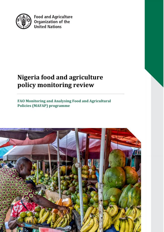 FAO联合国粮农组织：2025年尼日利亚食品和农业政策监测评估报告（英文版）海报