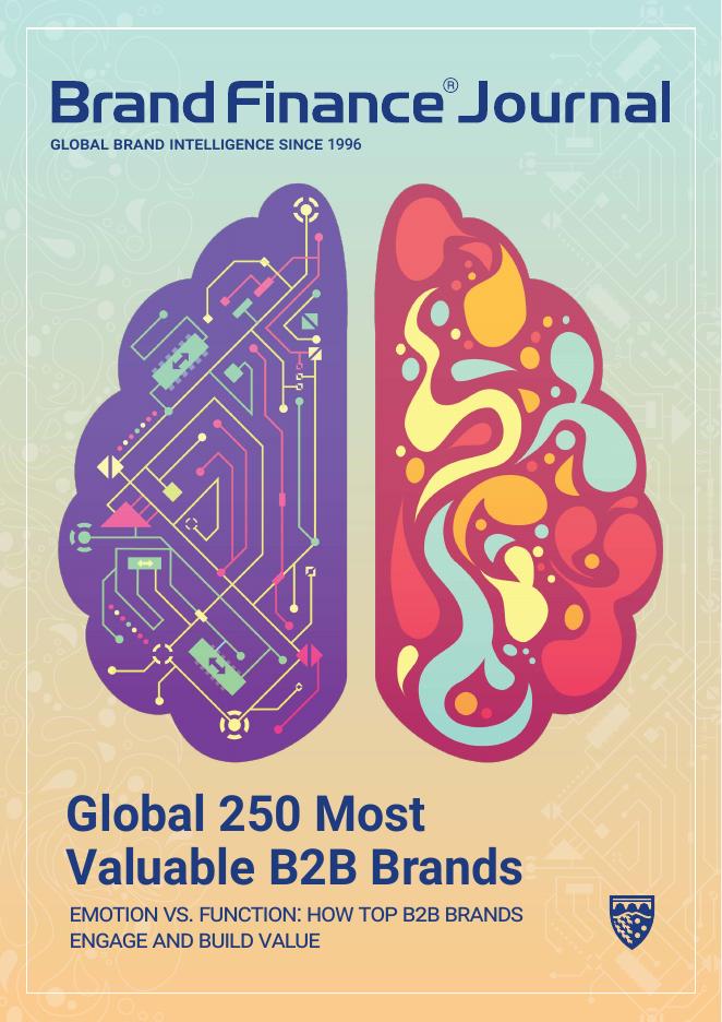 Brand Finance：2025年全球B2B品牌250强报告（英文版）海报