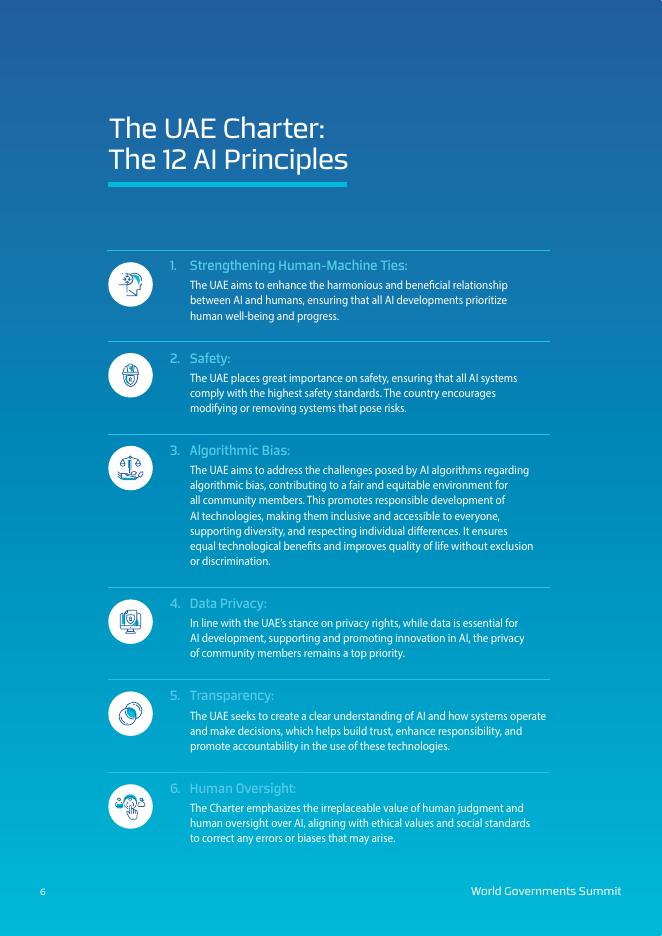 毕马威：2025年人工智能治理的未来：阿联酋宪章和全球视野报告（英文版）_第6页