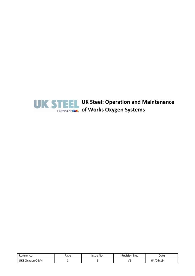英国制造商组织：2019年新的英国钢铁厂氧系统手册（英文版）