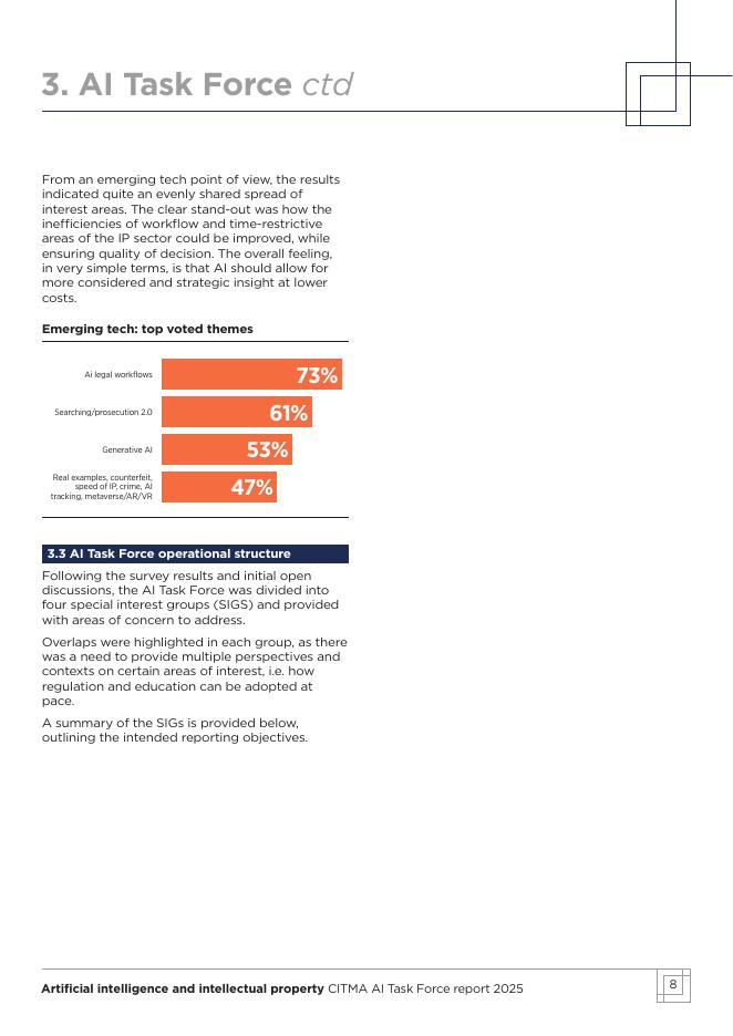 特许商标律师协会（CITMA）：2025年人工智能与知识产权研究报告（英文版）_第8页