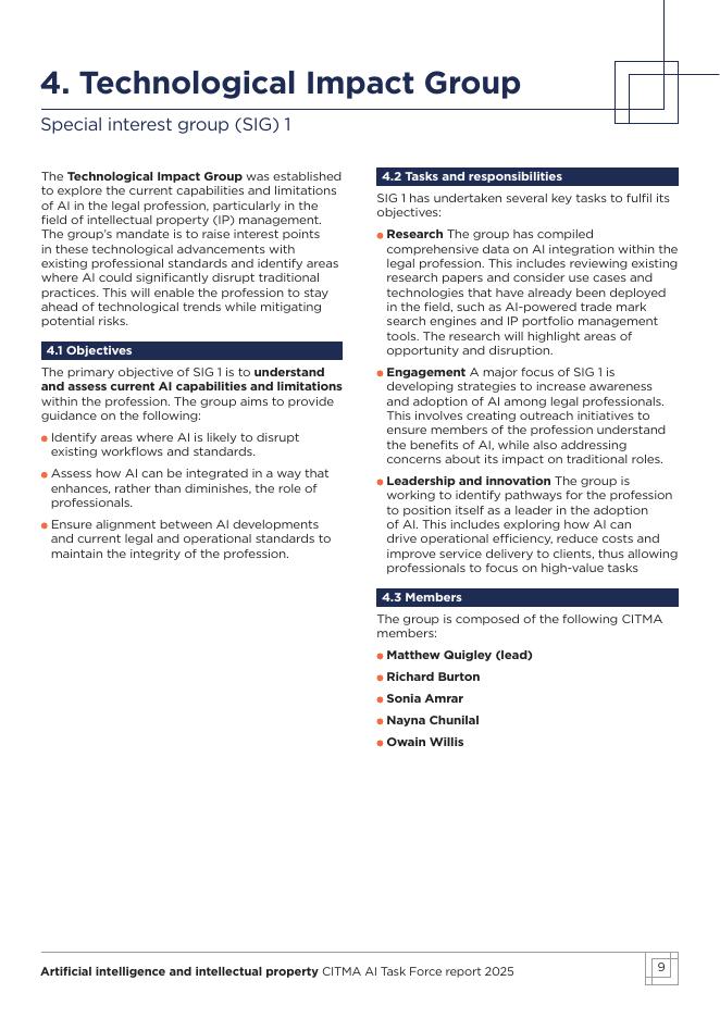 特许商标律师协会（CITMA）：2025年人工智能与知识产权研究报告（英文版）_第9页