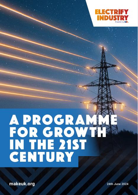 英国制造商组织：2024年电气化工业报告（英文版）