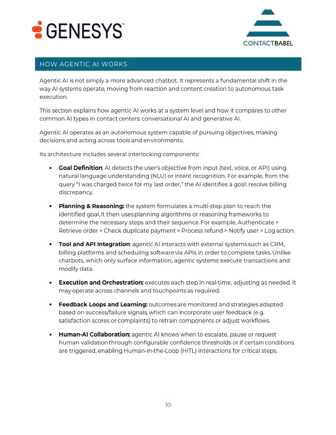 Talkdesk：2025年内圈指南：代理型人工智能报告（英文版）_第10页