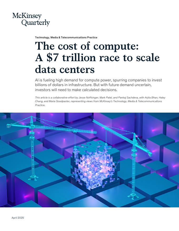 麦肯锡：2025计算成本：AI驱动下数据中心基础设施万亿级投资竞赛报告（英文版）海报