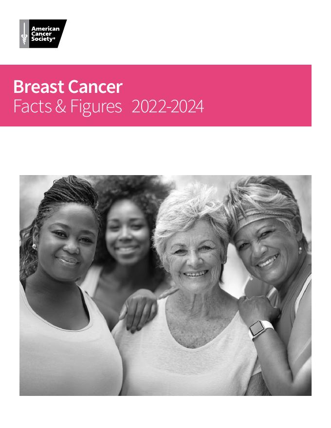 美国癌症协会ACS：2022-2024年美国乳腺癌数据统计报告（英文版）