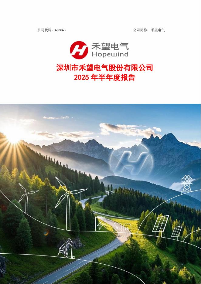 603063-禾望电气：深圳市禾望电气股份有限公司2025年半年度报告