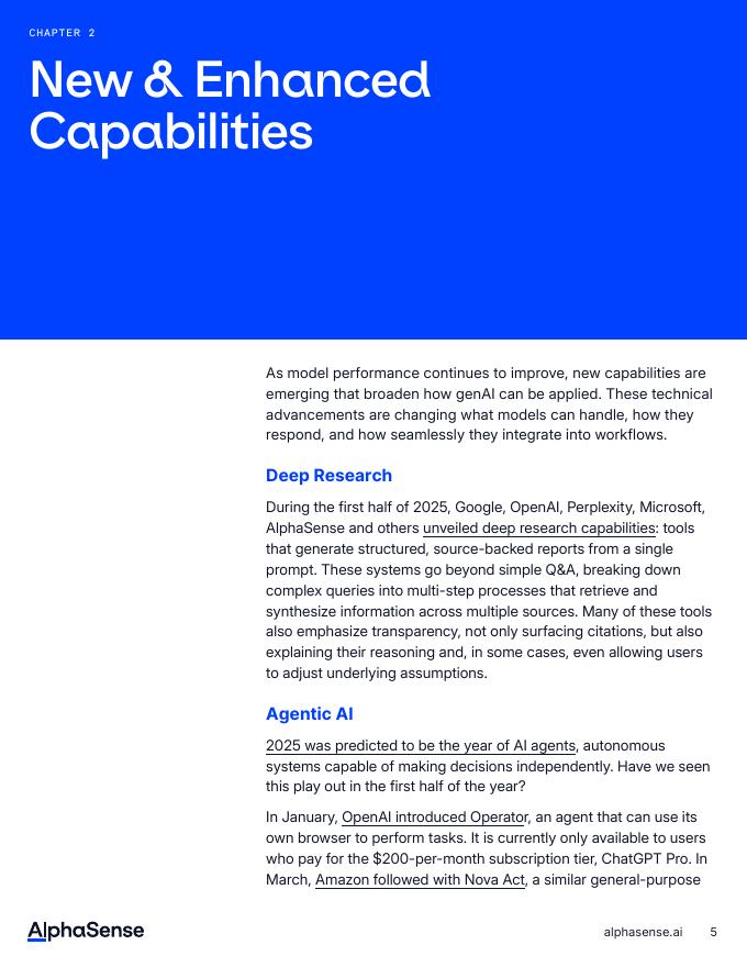 AlphaSense：2025年人工智能的未来：行业领导者、机遇与挑战年中回顾报告（英文版）_第7页