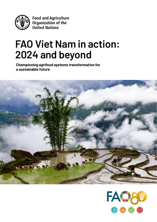 FAO联合国粮农组织：粮农组织越南行动：2024年及未来为可持续未来倡导农业食品系统转型报告（英文版）海报