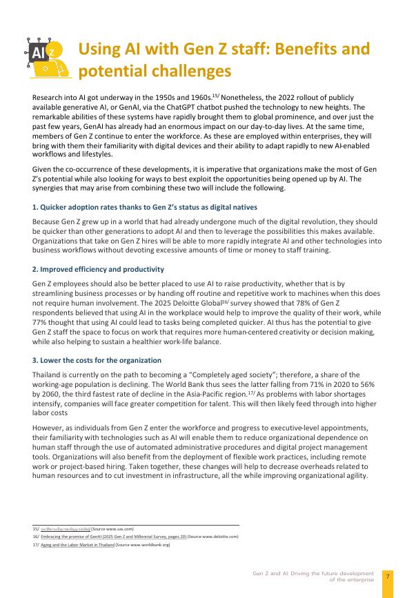 泰国大城银行研究中心：2025年Z世代与人工智能：驱动企业未来发展研究报告（英文版）_第7页