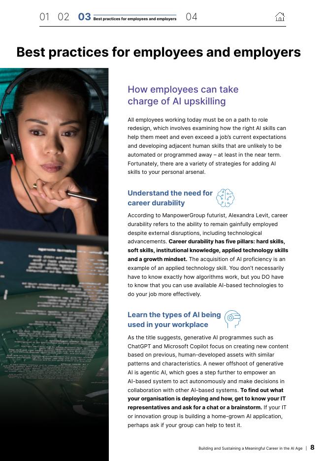 Experis：2025年未来前进：在人工智能时代构建并维持有意义的职业生涯报告（英文版）_第8页