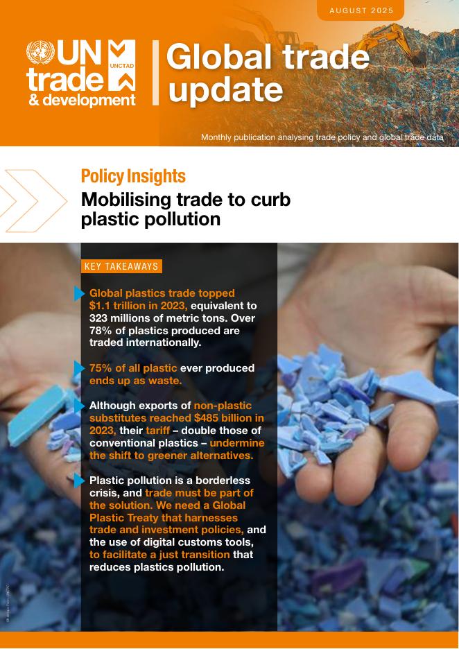 UNCTAD联合国贸易和发展会议：2025年8月全球贸易展望报告（英文版）海报