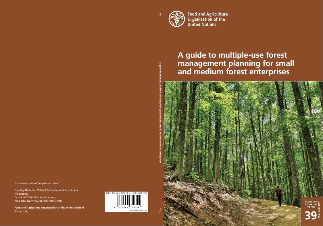 FAO联合国粮农组织：2023年小中型森林企业多用途森林管理规划指南报告（英文版）
