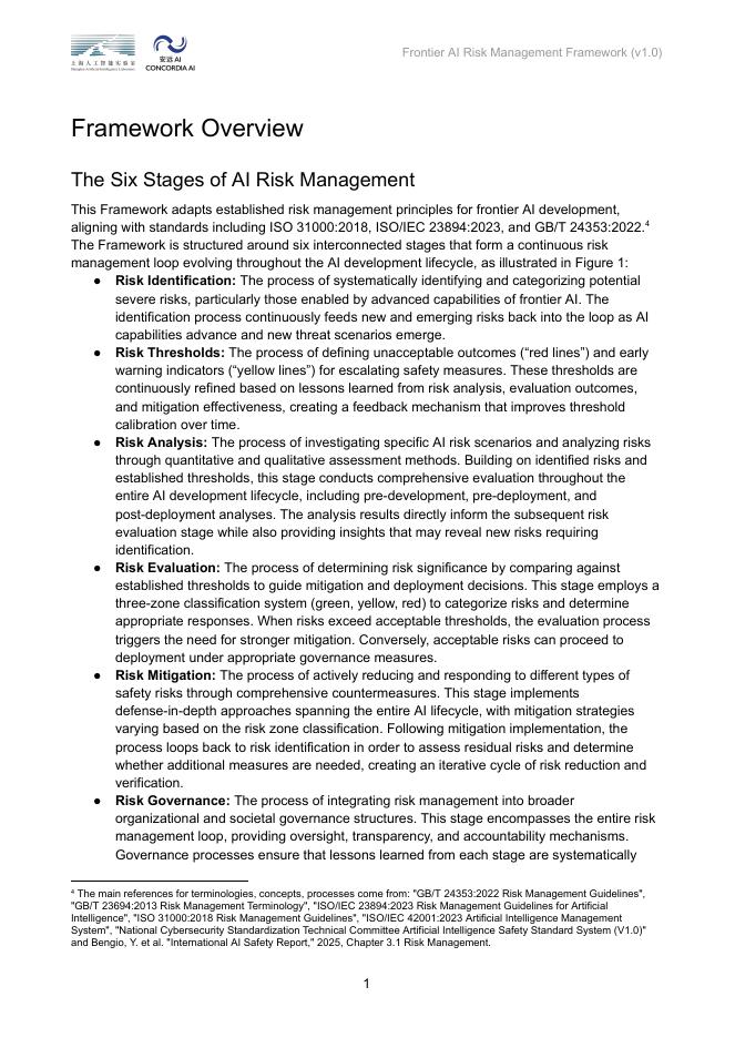 上海人工智能实验室&安远AI：2025年前沿人工智能风险管理框架报告（英文版）_第7页