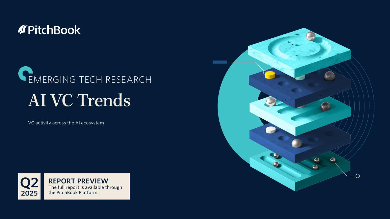 PitchBook：2025年二季度人工智能和机器学习风险投资趋势报告（英文版）海报