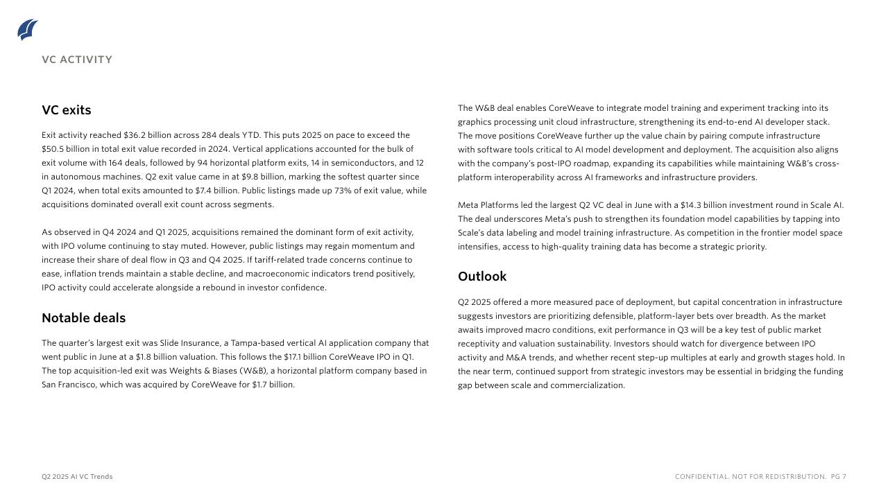 PitchBook：2025年二季度人工智能和机器学习风险投资趋势报告（英文版）_第7页