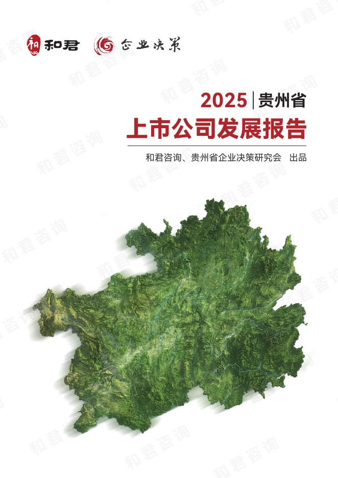 和君咨询：贵州省上市公司发展报告（2025年）海报