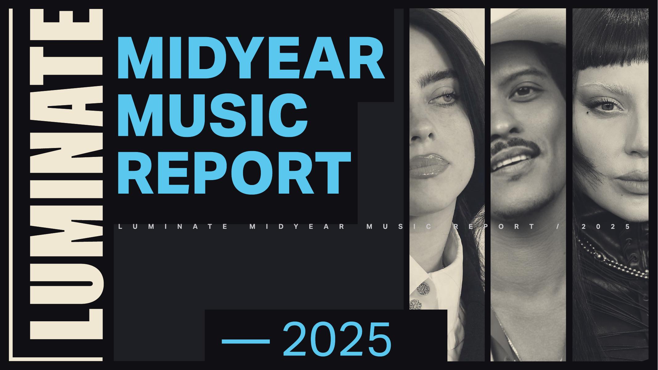LUMINATE：2025年年中音乐报告（英文版）海报