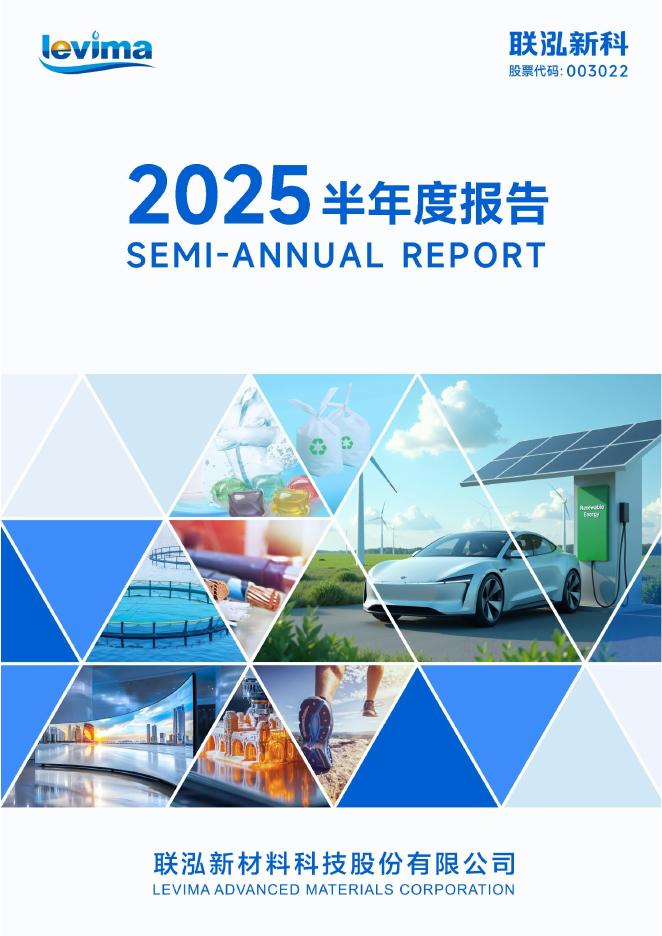 003022-联泓新科：2025年半年度报告