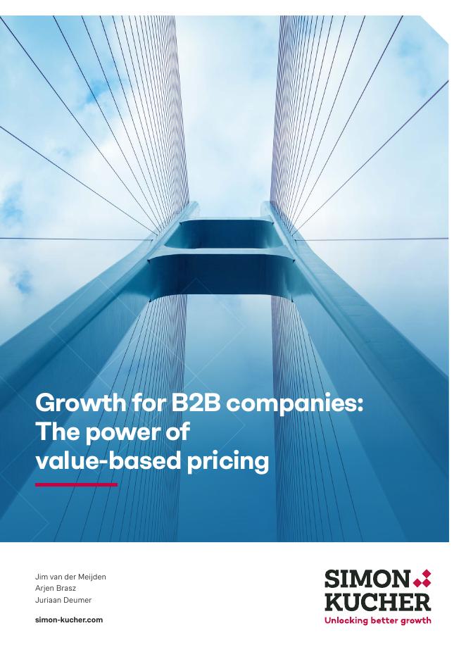 西蒙顾和：2025年B2B公司的增长：基于价值定价的力量白皮书（英文版）海报