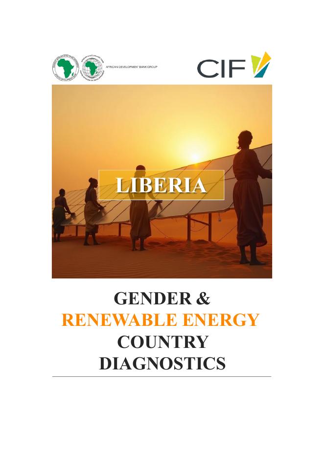 非洲开发银行（AfDB）：2025年利比亚国家性别与可再生能源诊断研究报告（英文版）