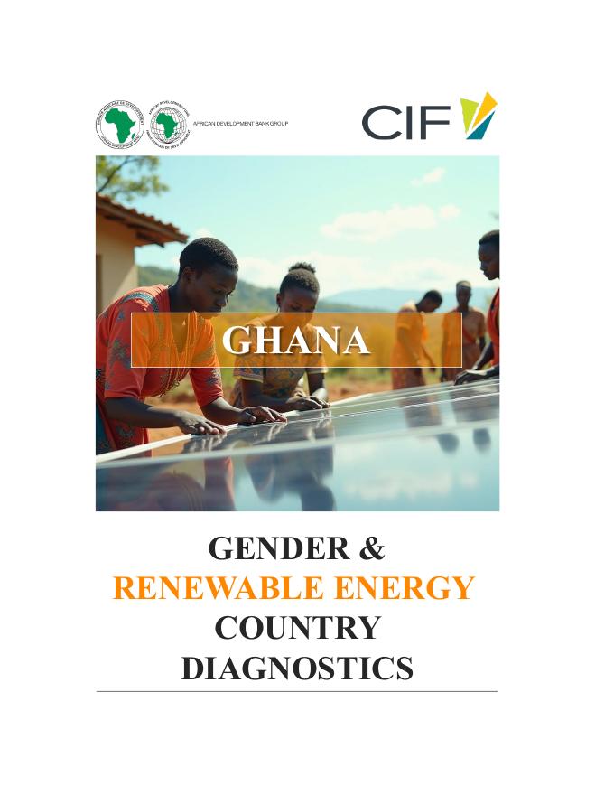 非洲开发银行（AfDB）：2025年加纳国家性别与可再生能源诊断研究报告（英文版）