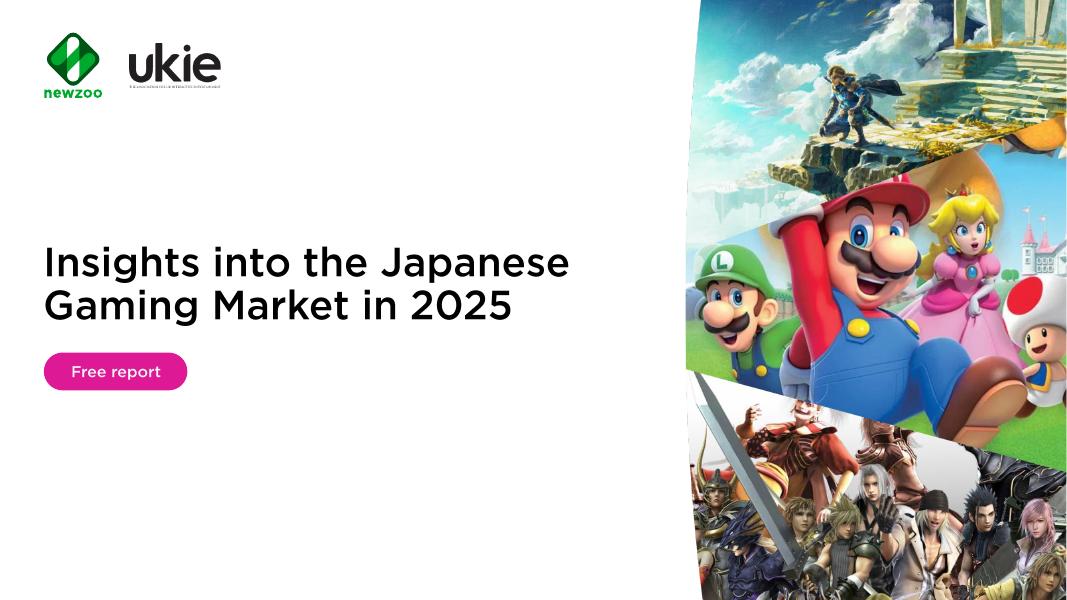 Newzoo&Ukie：2025年日本游戏市场洞察报告（英文版）海报