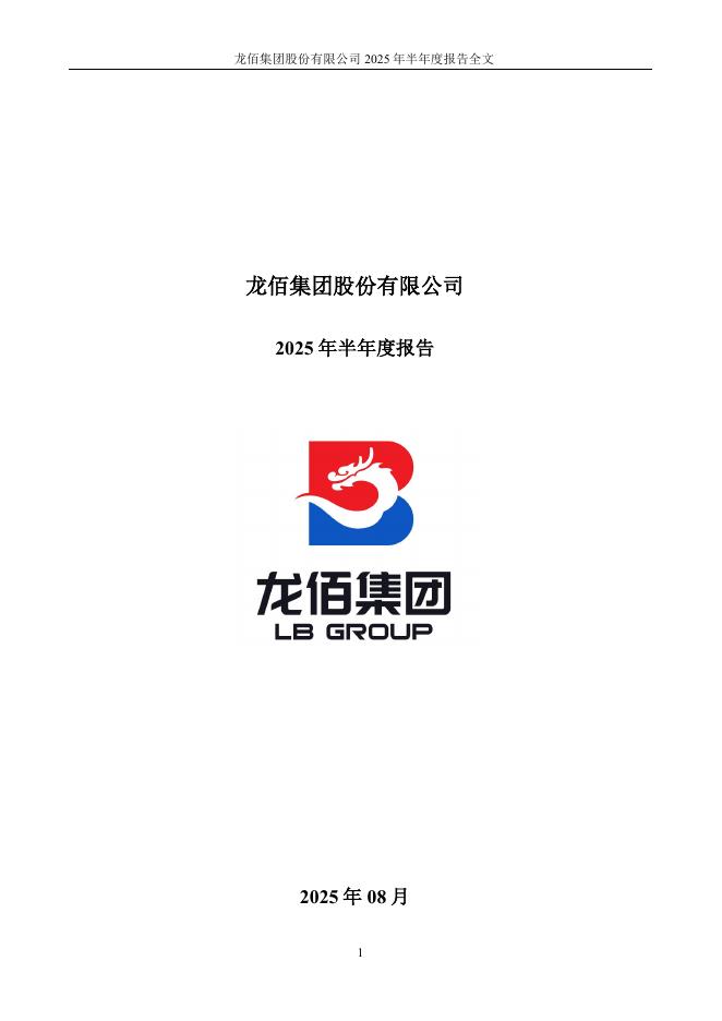002601-龙佰集团：2025年半年度报告