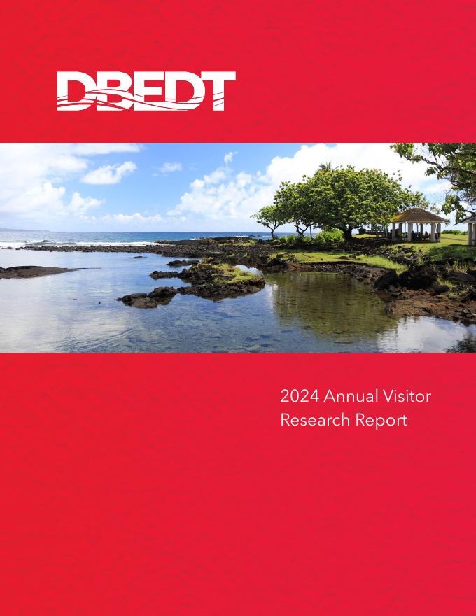 夏威夷旅游局（HTA）：2024年夏威夷游客年度研究报告（英文版）海报