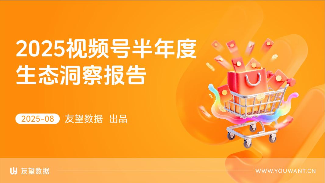 友望数据：2025年视频号半年度生态洞察报告