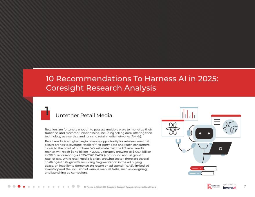 Coresight Research：2025年零售业人工智能十大趋势：生成式AI革命拐点研究报告（英文版）_第7页