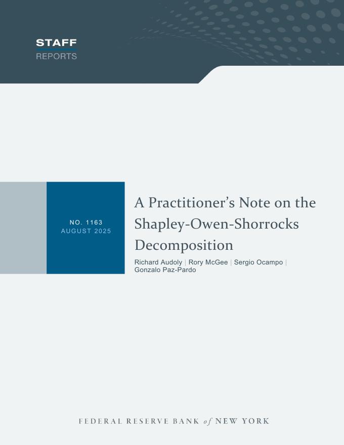 纽约联储：关于Shapley-Owen-Shorrocks分解的实践者注记（英文版）