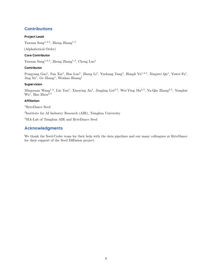 字节跳动：2025年扩散语言模型Seed Diffusion预览版技术报告（英文版）_第9页