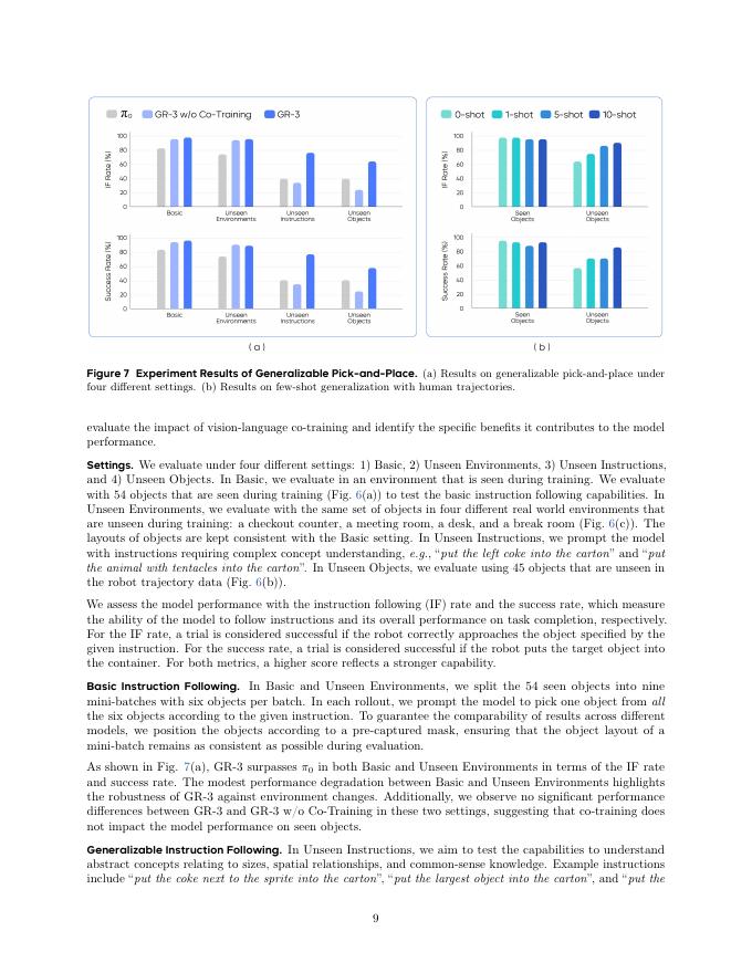 字节跳动：2025年通用机器人模型GR-3技术报告（英文版）_第9页