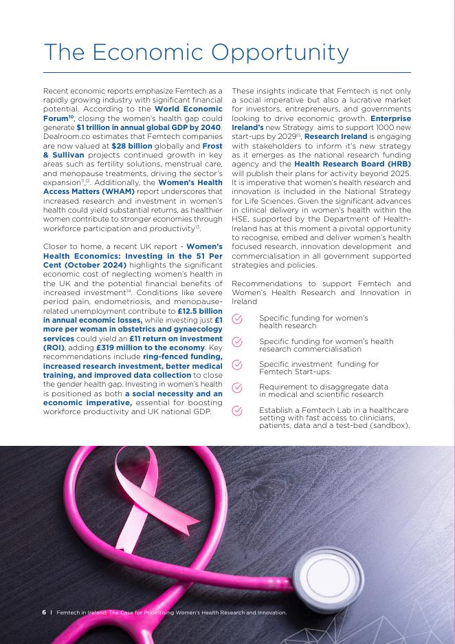 爱尔兰健康创新中心：2025年爱尔兰女性科技报告：优先开展女性健康研究与创新价值论证（英文版）_第6页