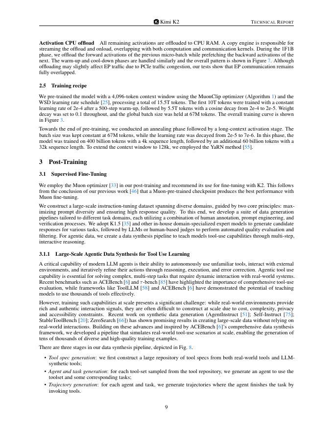 Kimi K2 开放代理人工智能（英文版）_第9页