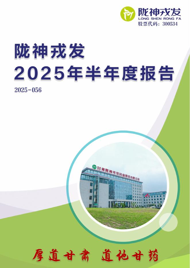 300534-陇神戎发：2025年半年度报告