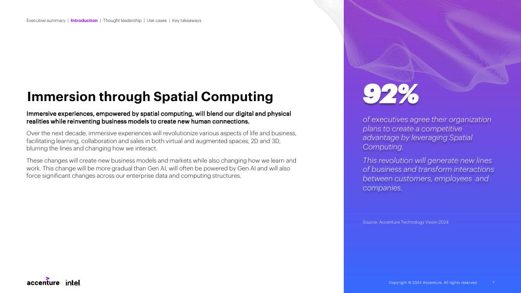 埃森哲&英特尔：2024年规模化创新：让员工为人工智能与空间计算就绪研究报告（英文版）_第7页