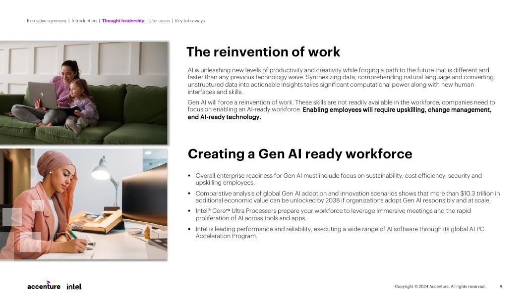 埃森哲&英特尔：2024年规模化创新：让员工为人工智能与空间计算就绪研究报告（英文版）_第9页