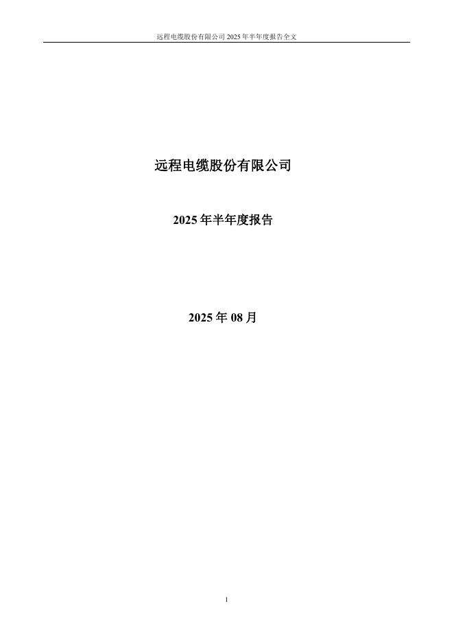 002692-远程股份：2025年半年度报告