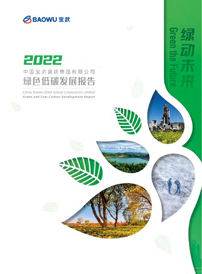 中国宝武：2022年绿色低碳发展报告海报