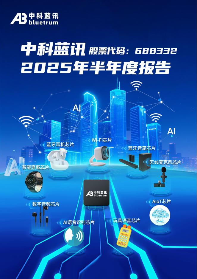 688332-中科蓝讯：2025年半年度报告