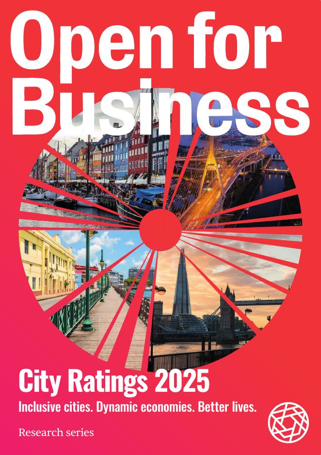 Open fbr Business：2025年开放创业城市评级报告（英文版）海报
