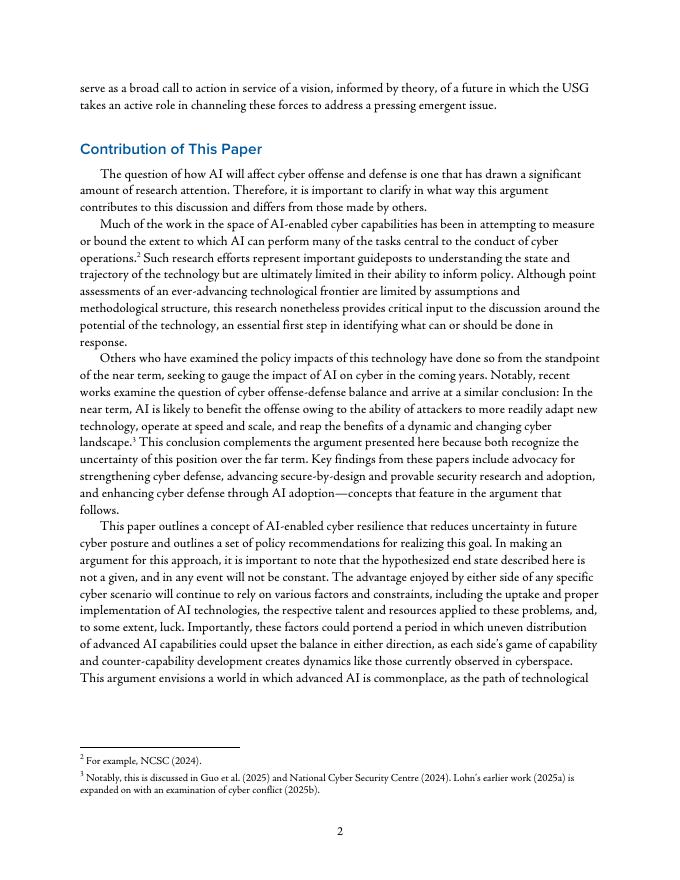 Rand兰德：2025年先进人工智能时代网络安全的制胜经济学报告（英文版）_第10页