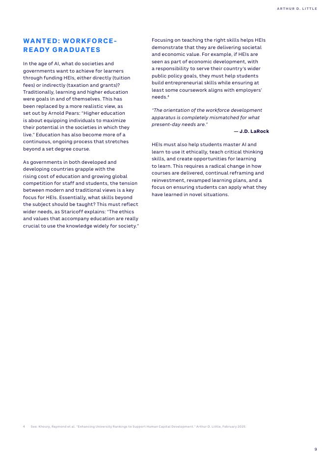 Arthur D. Little理特咨询：2025年高等教育的未来-弥合人工智能时代的人才缺口第三版（英文版）_第9页