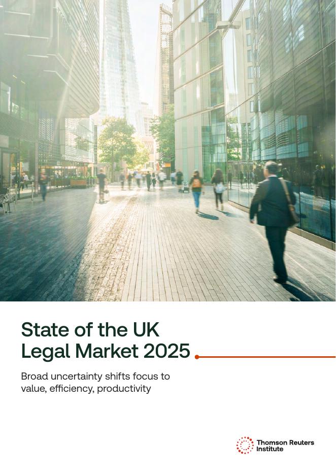 汤森路透：2025年英国法律市场状况报告（英文版）海报