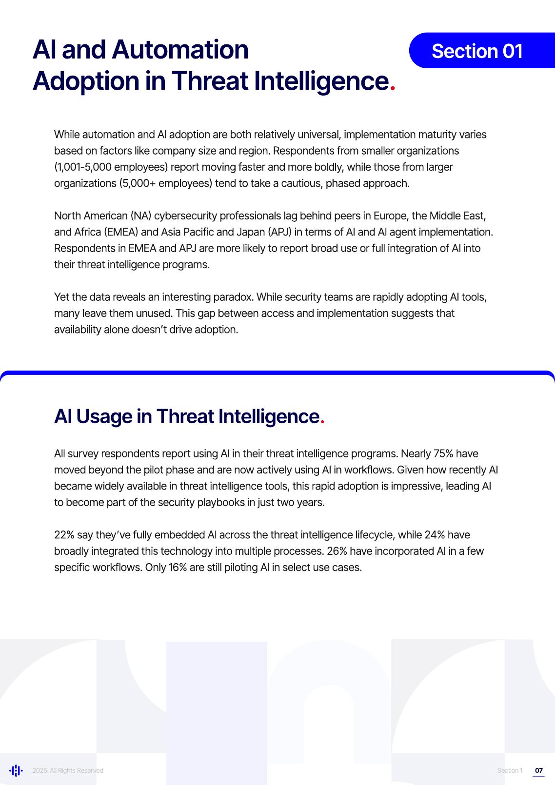 Recorded Future：2025年威胁情报领域人工智能与自动化状况报告（英文版）_第7页