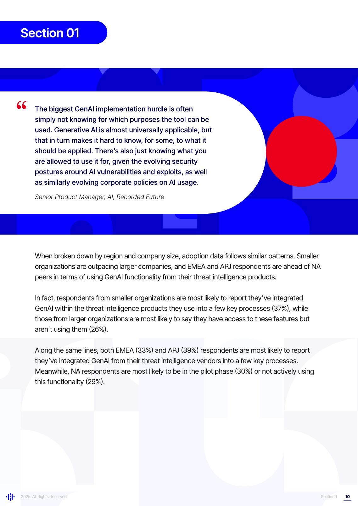 Recorded Future：2025年威胁情报领域人工智能与自动化状况报告（英文版）_第10页