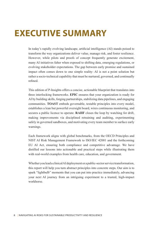 亚洲生产力组织（APO）：2025年导航人工智能风险以实现可持续生产力和韧性报告（英文版）_第8页